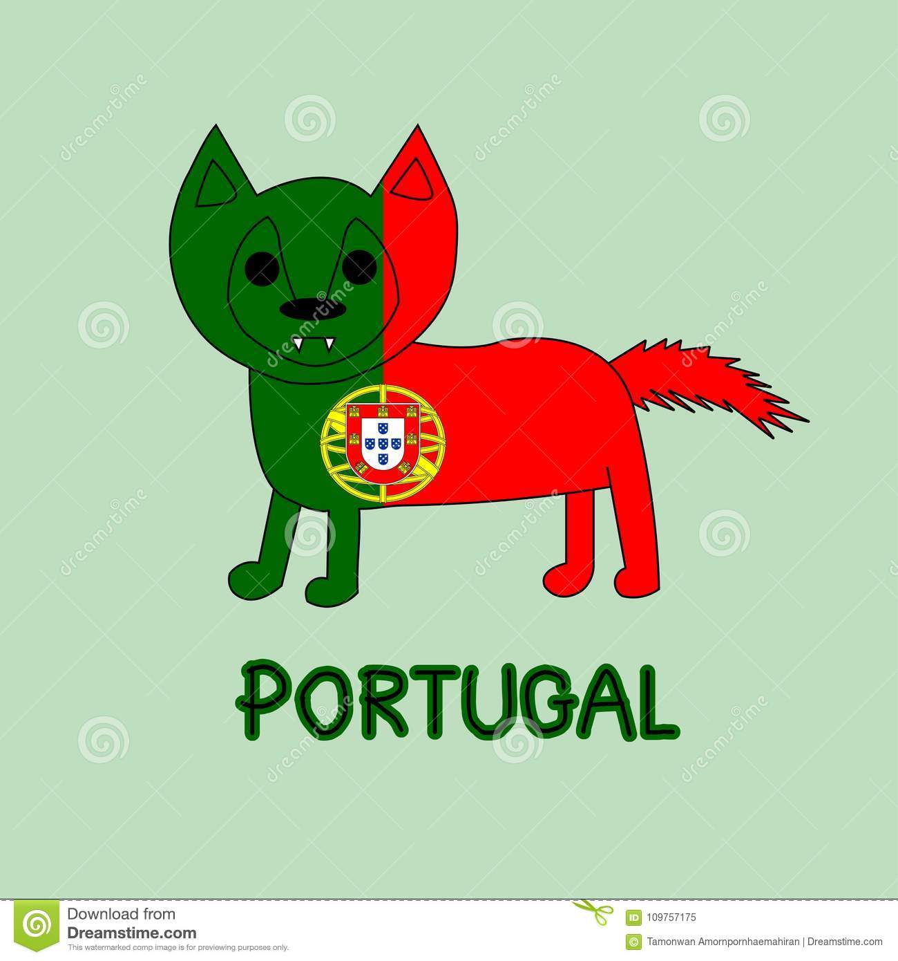 color-imitation-portugal-flag-wolf-national-animal-color-imitation-portugal-flag-wolf-national...jpg